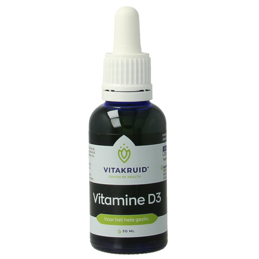 Vitakruid Vitamine D3 druppels 5 mcg / 200 IE per druppel 30 Milliliter