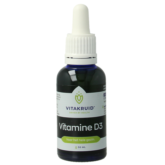 Vitakruid Vitamine D3 druppels 5 mcg / 200 IE per druppel 30.00 Milliliter