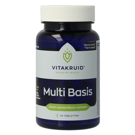 Vitakruid Multi Basis met natuurlijke vormen 30.00 Tabletten