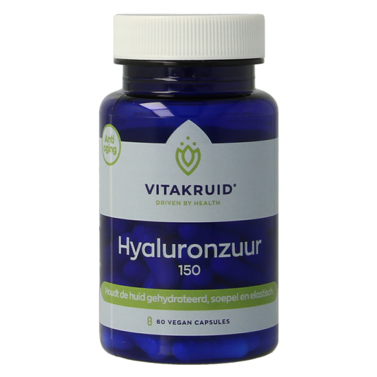 Vitakruid Hyaluronzuur 150 HyaMax met vitamine C Anti-Aging 60 Vegetarische capsules