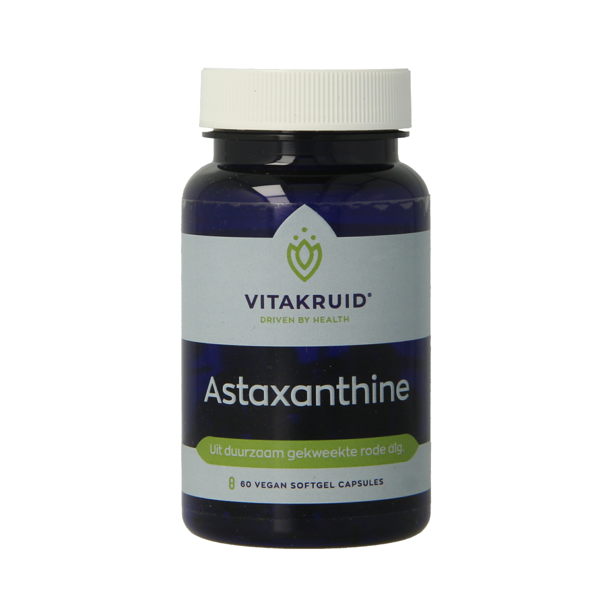 Vitakruid Astaxanthine Astapure 4mg duurzaam gekweekte alg 60.00 Vegetarische capsules