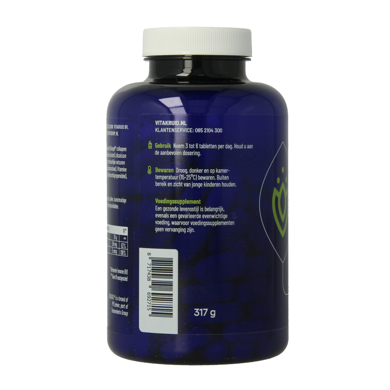 Vitakruid Collageen solugel tabletten met vitamine C en D 150 Tabletten