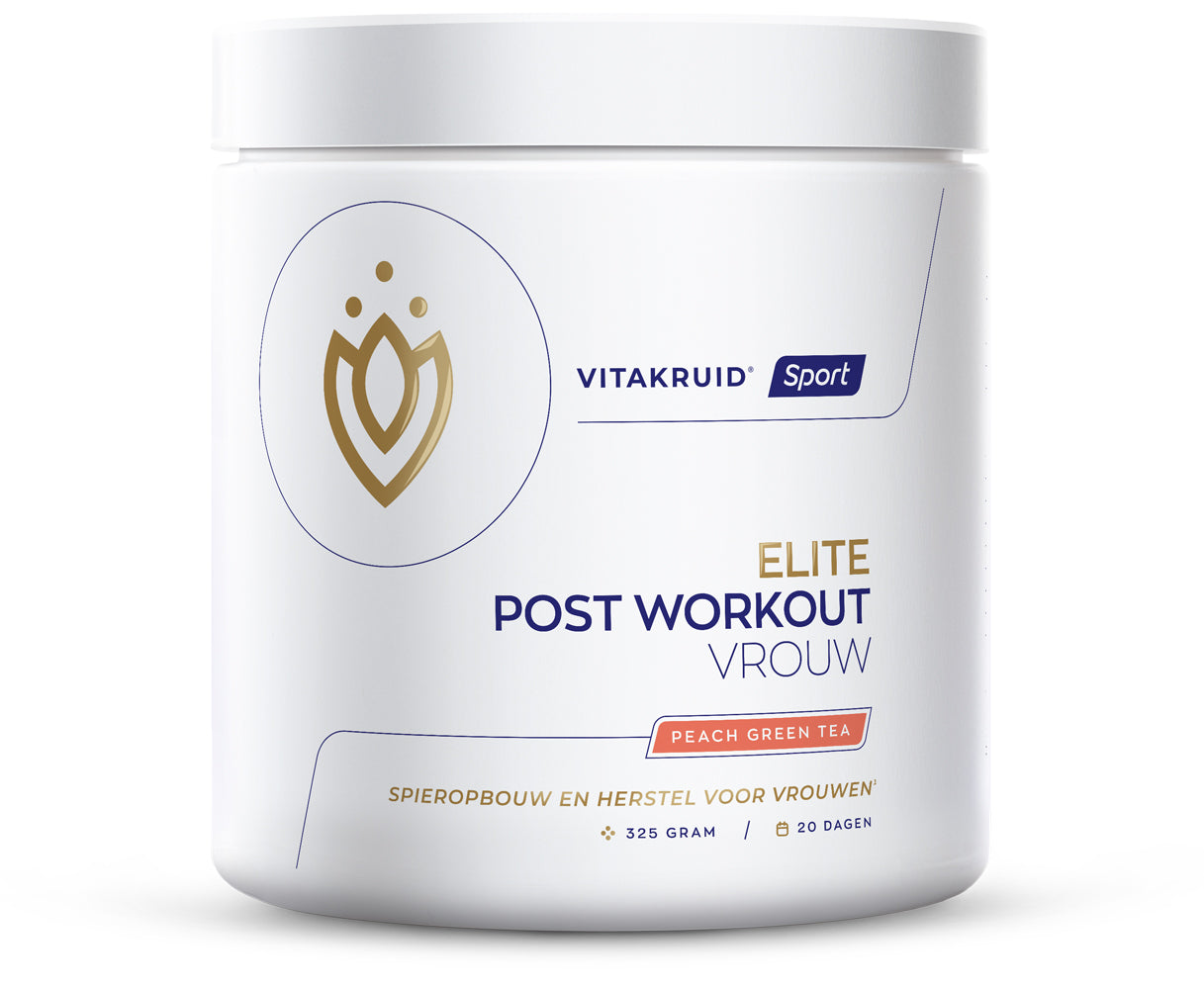 Vitakruid Elite post workout vrouw BCAA 4:1:1 & elektrolyten 325 Gram
