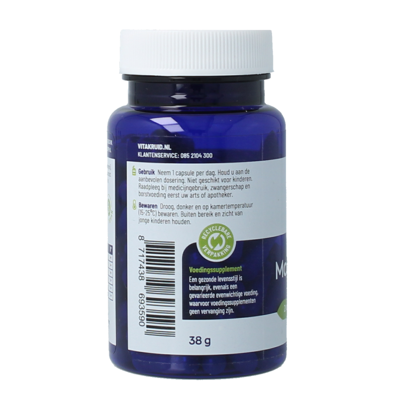 Vitakruid Maca3 complex zwart 10:1, geel 25:1 & rood 30:1 90 Vegetarische capsules