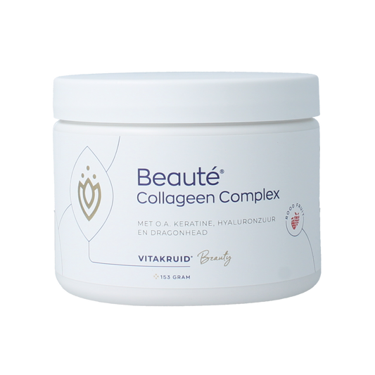 Vitakruid Beaute collageen rood fruit keratine hyaluronzuur 153.00 Gram