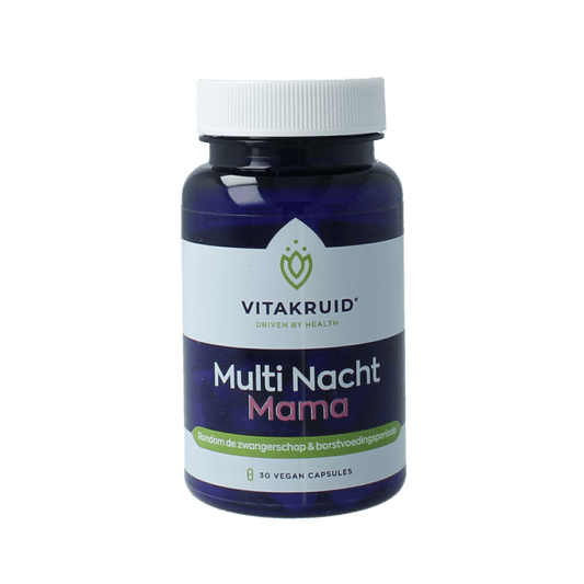 Vitakruid Multi nacht mama vegan 30.00 Vegetarische capsules