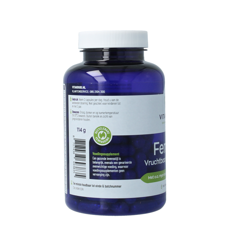 Vitakruid Femme vruchtbaarheid support 120 Vegetarische capsules