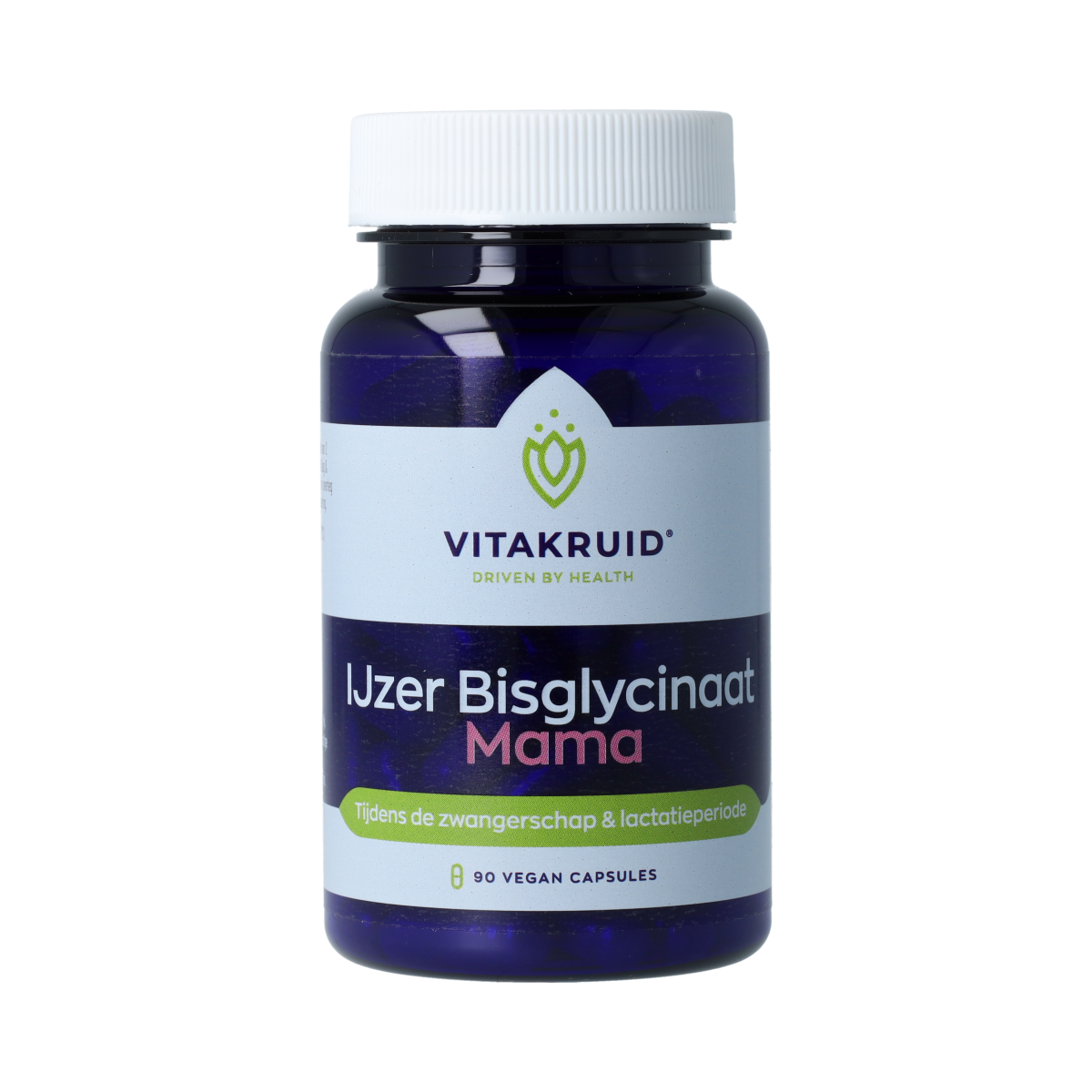 Vitakruid IJzer Bisglycinaat Mama 30 Complex oa koper, C 90.00 Vegetarische capsules