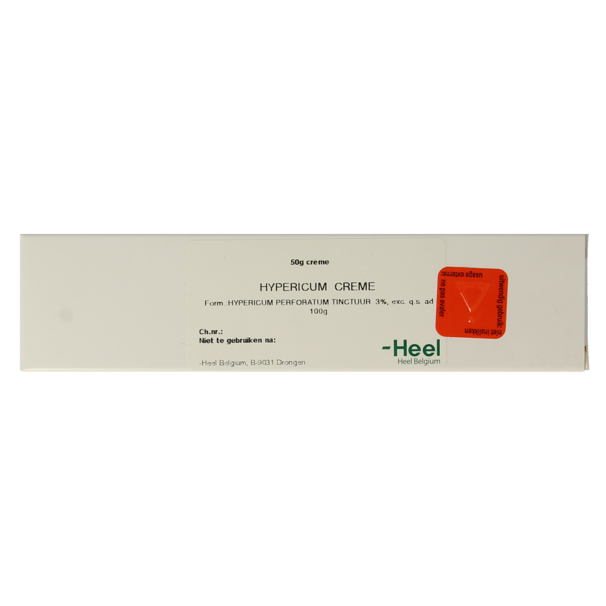 Homeoden Heel Op=Op Hypericum creme 50.00 Gram