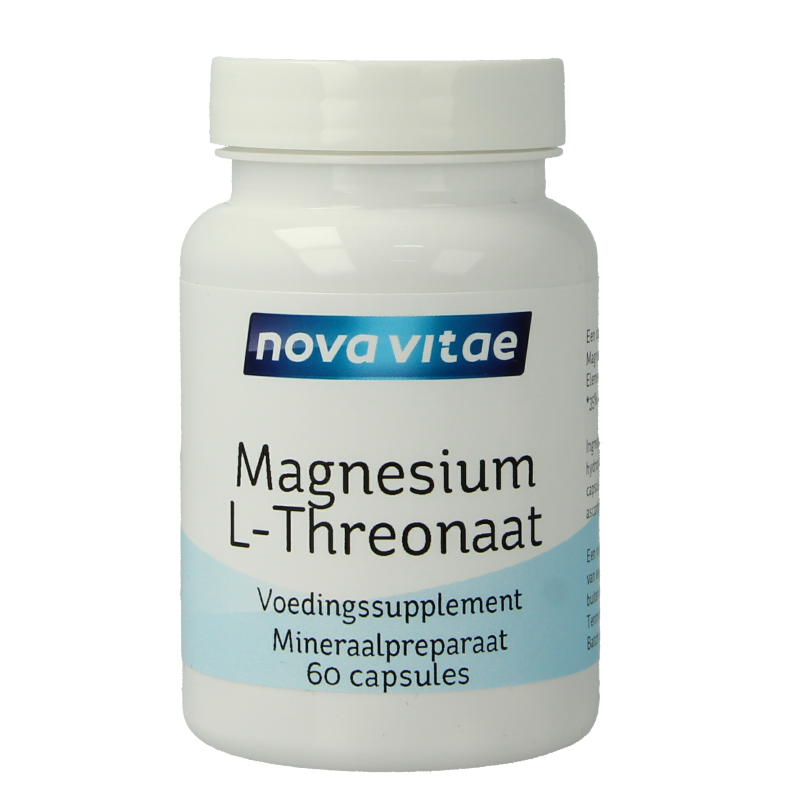 Nova Vitae Magnesium L-threonaat 60 Capsules