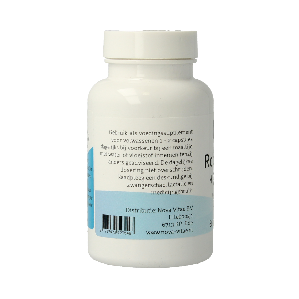 Nova Vitae Rode gist rijst + 30mg Q10 60 Vegetarische capsules
