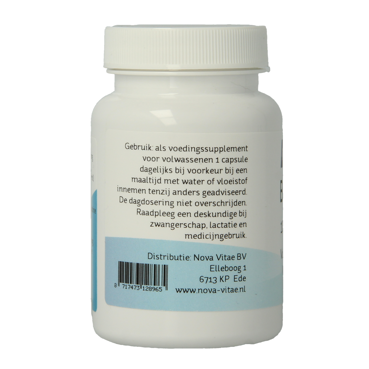 Nova Vitae Borage olie 1000mg GLA 20% 60.00 Capsules