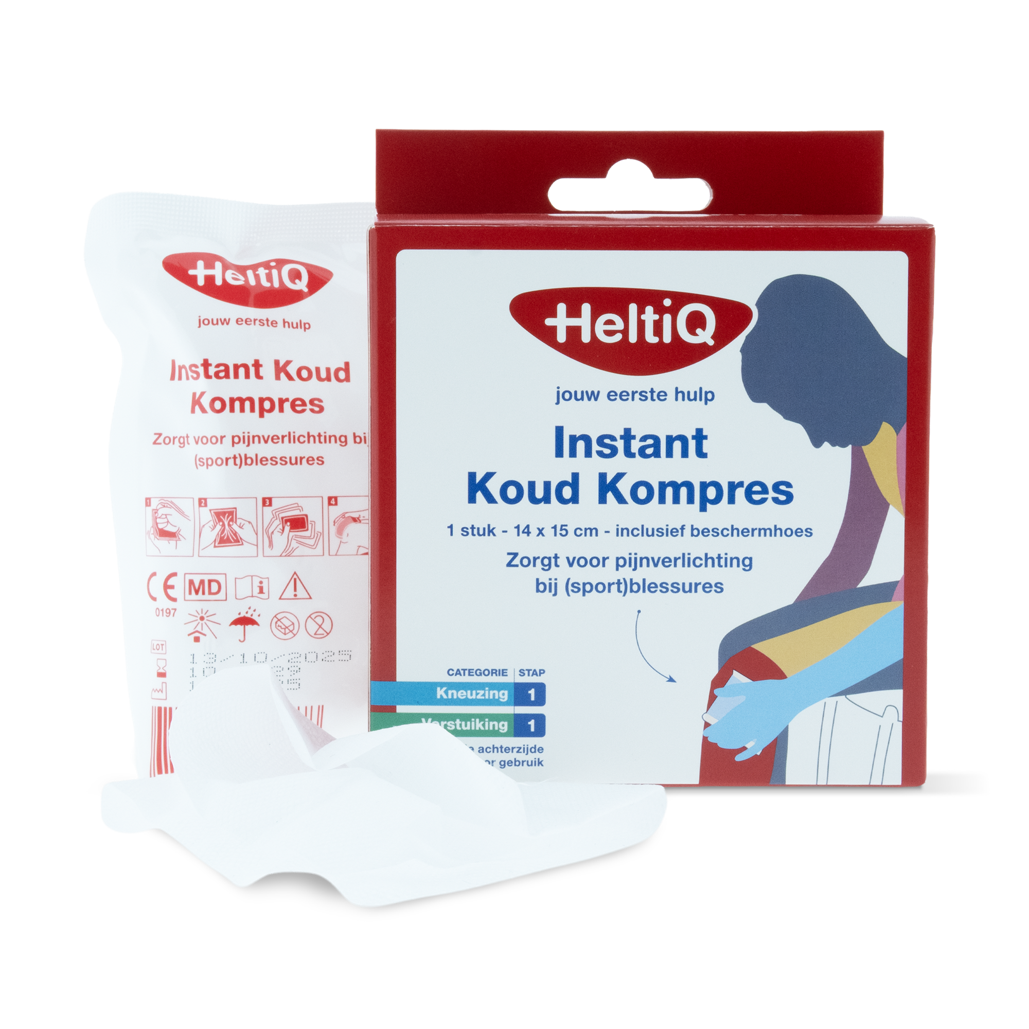 Heltiq Koud kompres instant 1.00 Stuks