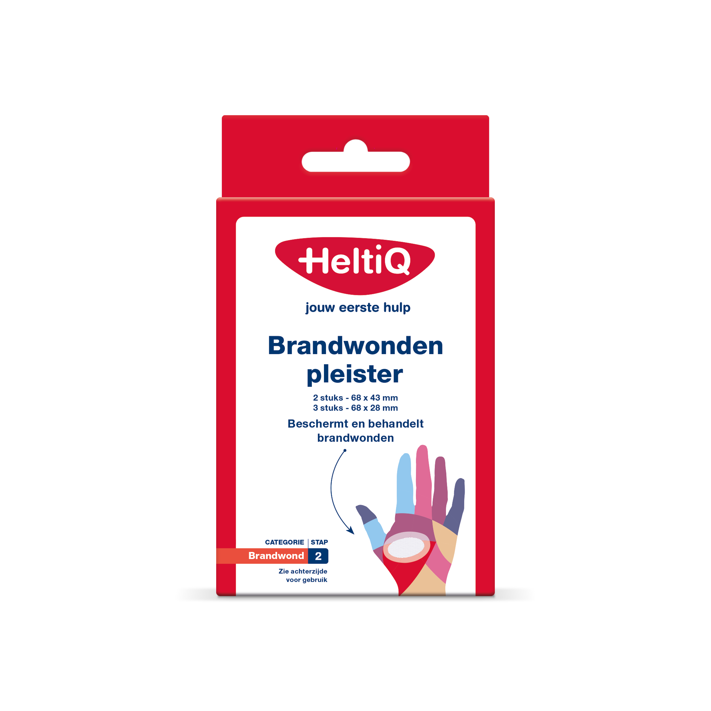 Heltiq Brandwonden pleister 5.00 Stuks