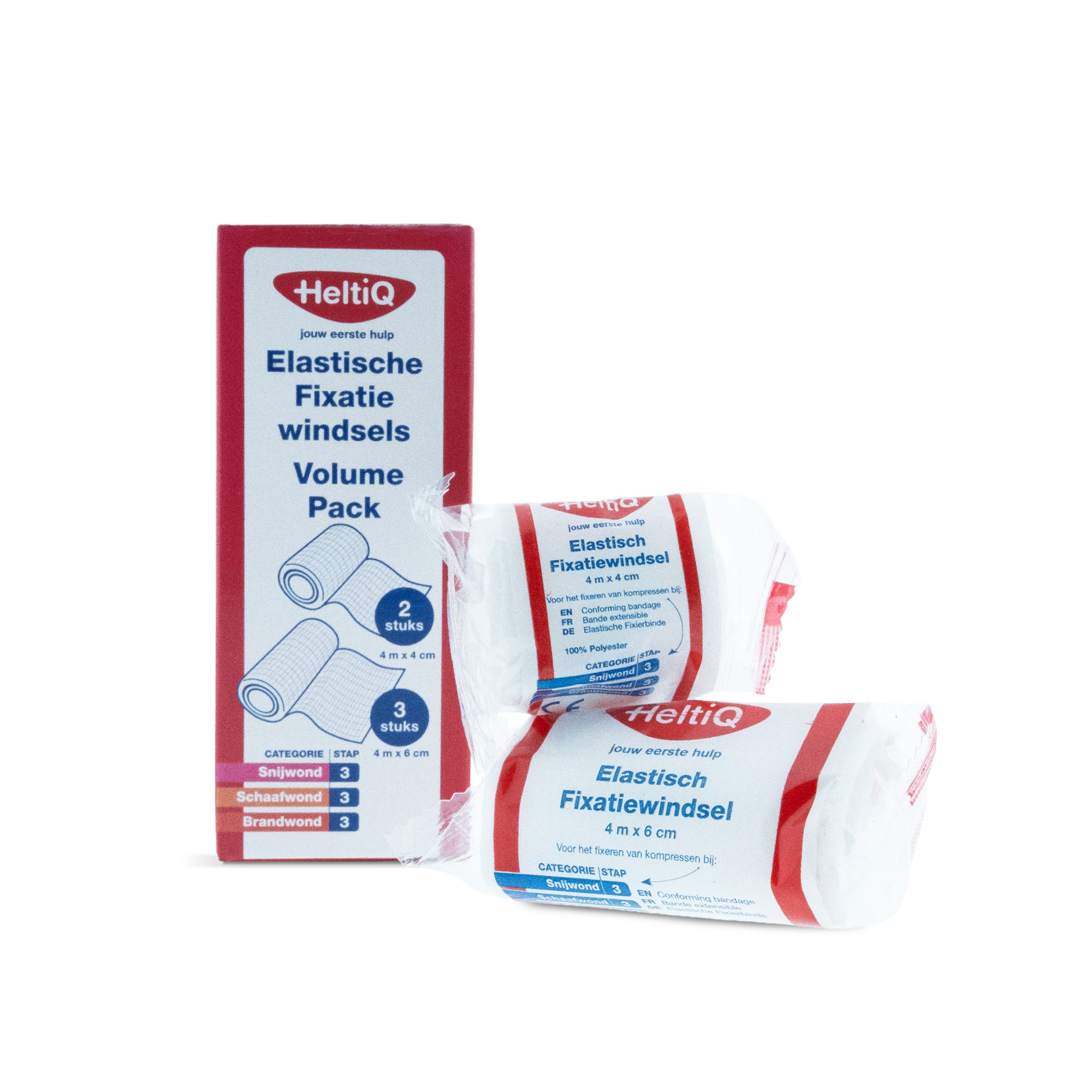 Heltiq Elastische fixatiewindsels volume pack 5.00 Stuks