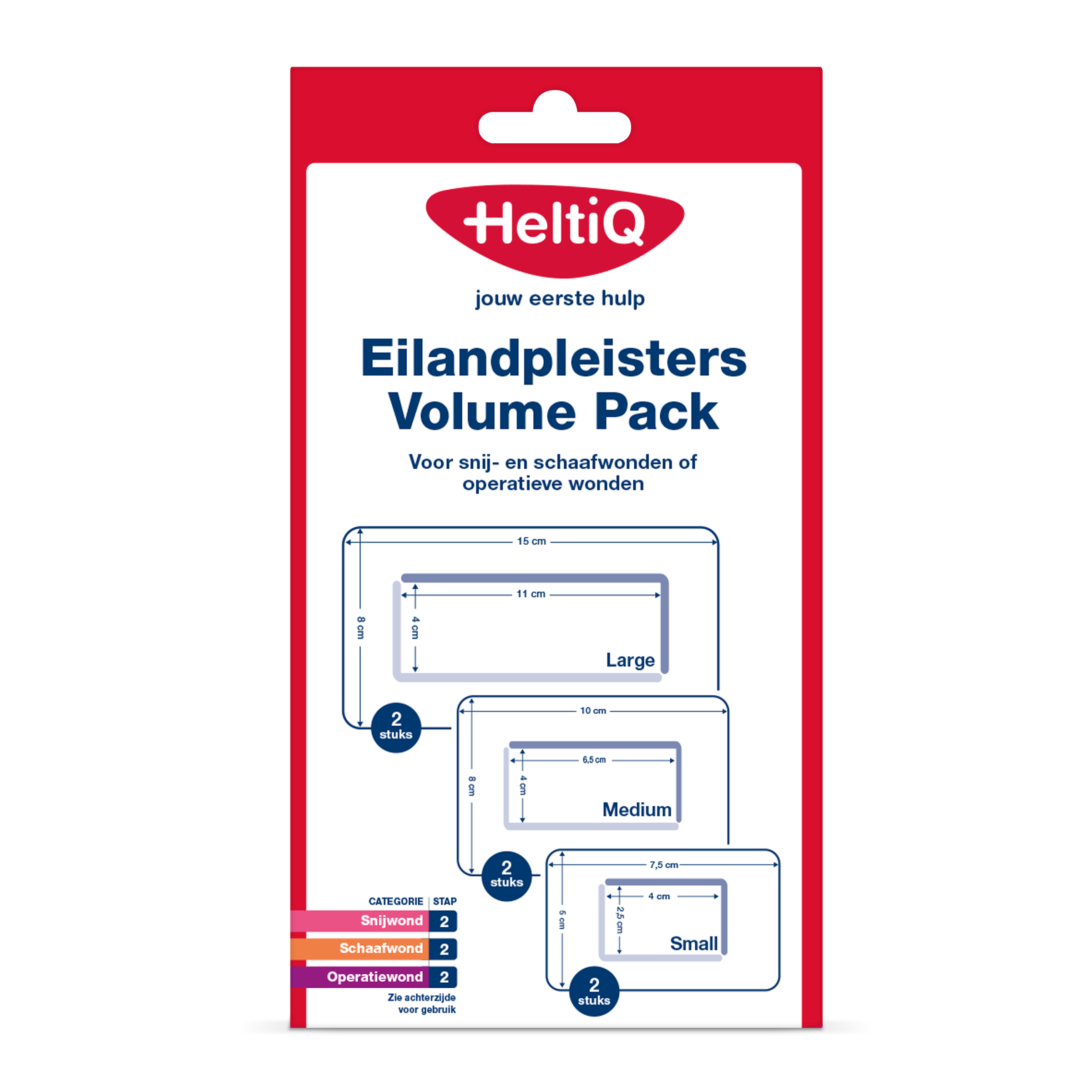 Heltiq Eilandpleister volume pack 6.00 Stuks