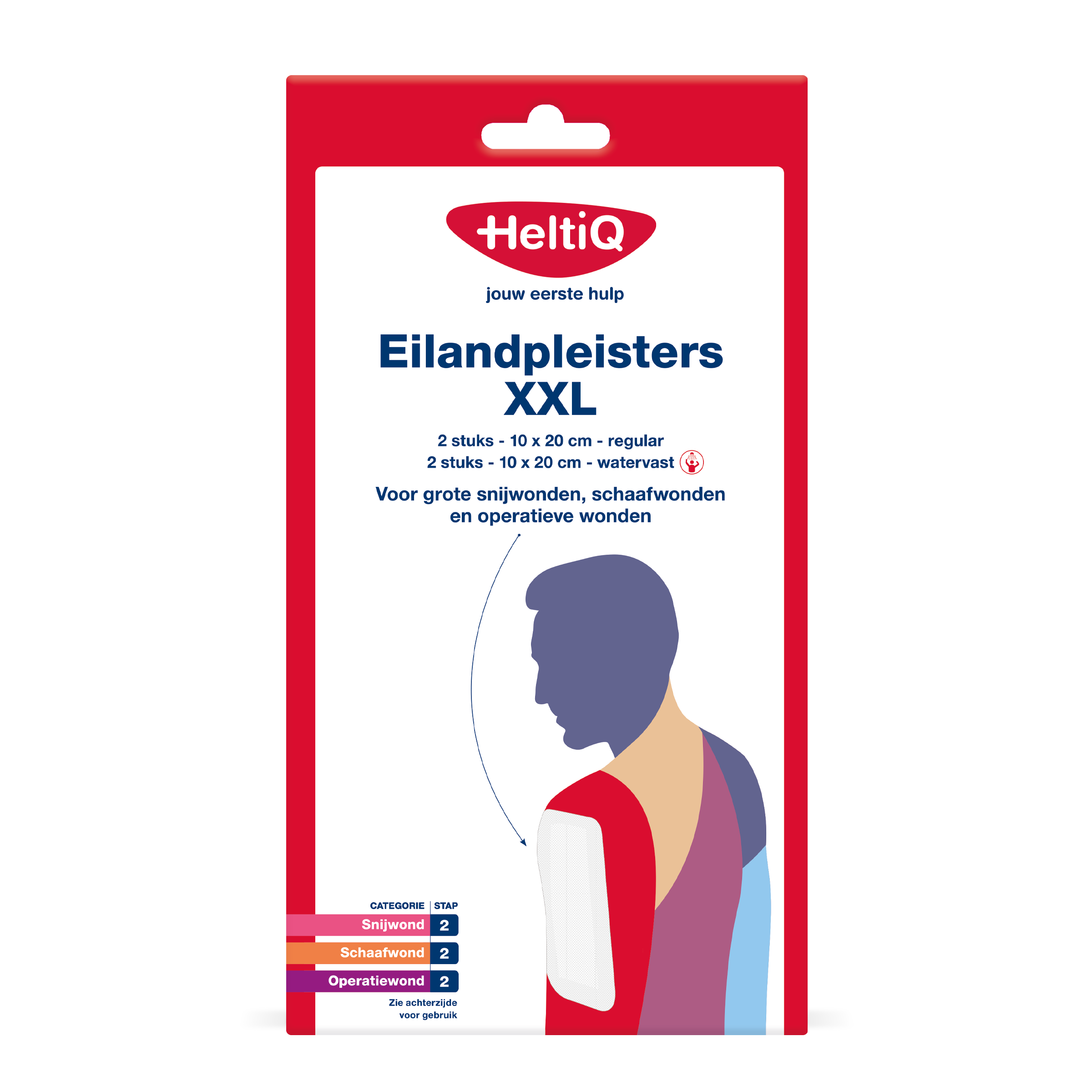 Heltiq Eilandpleisters XXL 4.00 Stuks