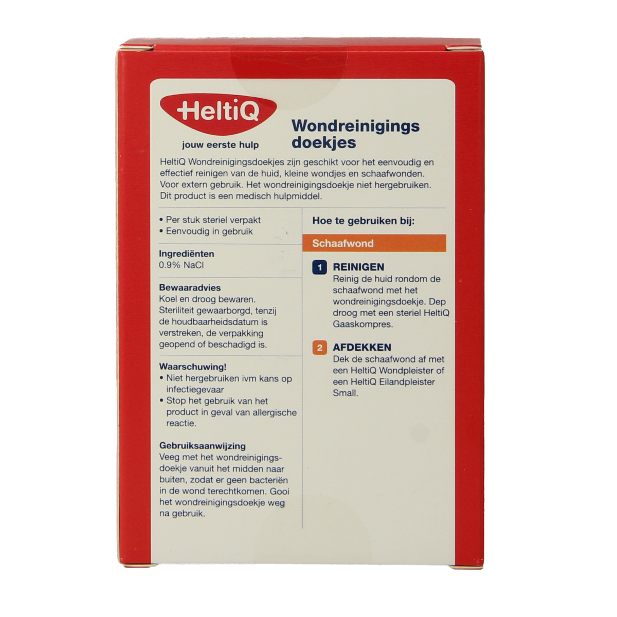 Heltiq Heltiq wondreingingsdoekjes 10.00 Stuks