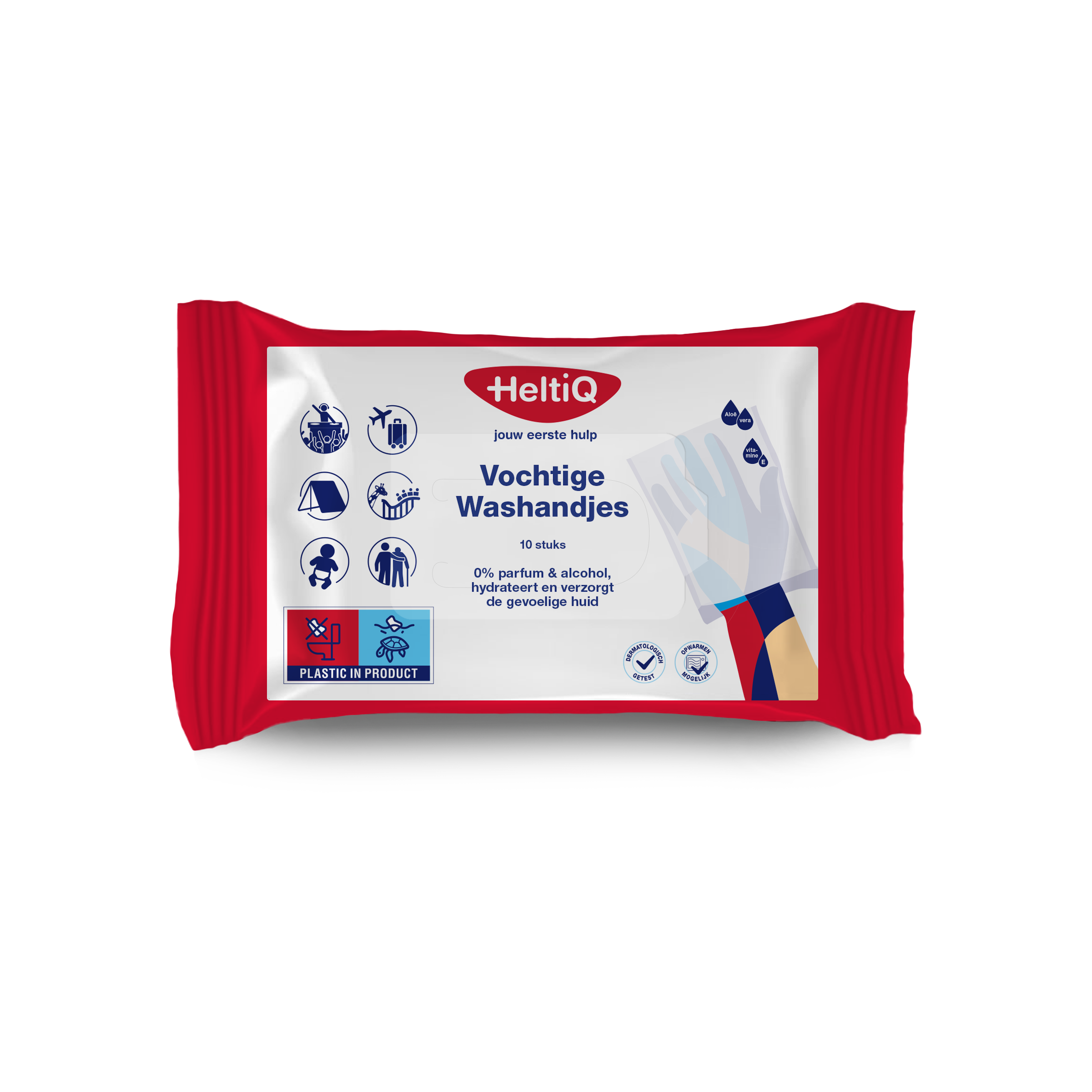 Heltiq Vochtige washandjes 10.00 Stuks