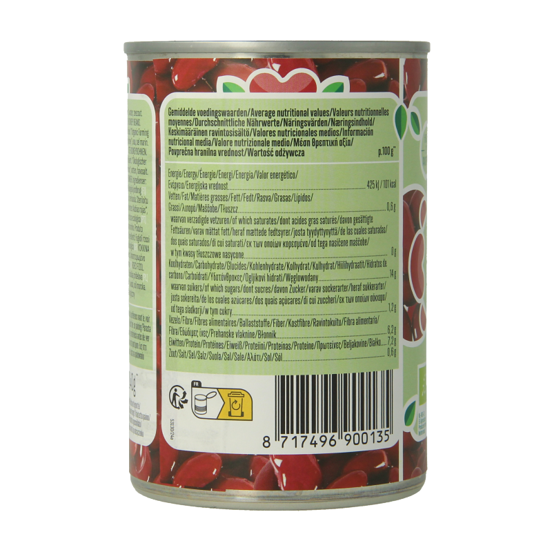 Bioidea Rode kidneybonen bio 400 Gram