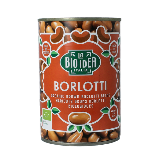 Bioidea organic brown beans in a 400g package, fresh and healthy, part of vegetables and legumes category.