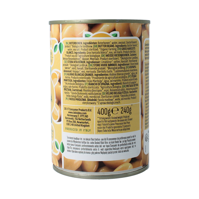 Bioidea Boterbonen Limabonen bio 400 Gram
