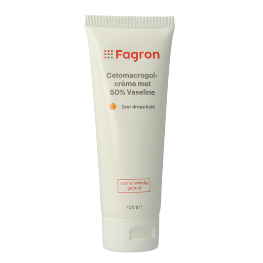 Fagron Cetomacrogol creme 50% vaseline 100.00 Gram