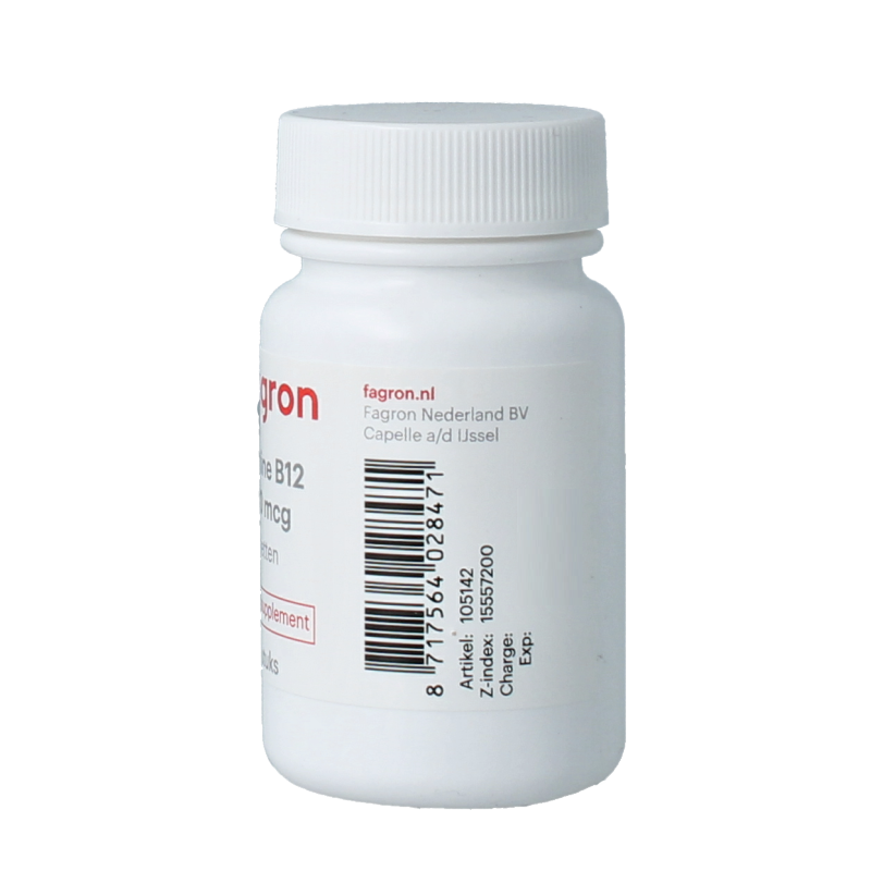 Fagron Vitamine B12 1000mcg 90 Tabletten