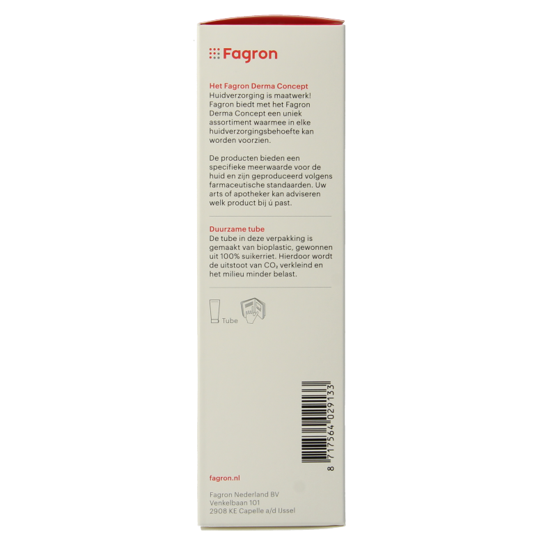 Fagron Koelzalf zonder rozenolie doos & bijsluiter 100 Gram