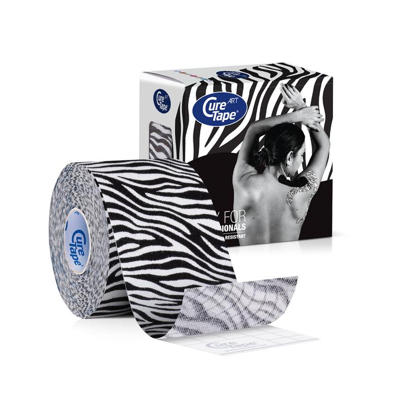 Cure Tape Art zebra 5cm x 5m 1 Stuks
