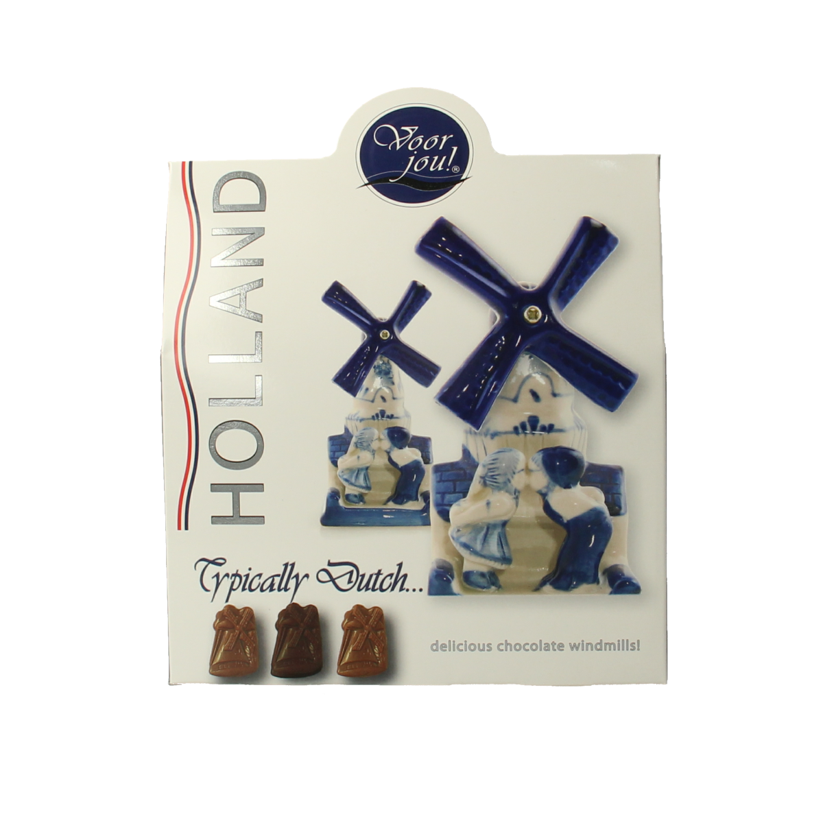 Voor Jou! Cadeau doos typical Dutch windmill 100.00 Gram