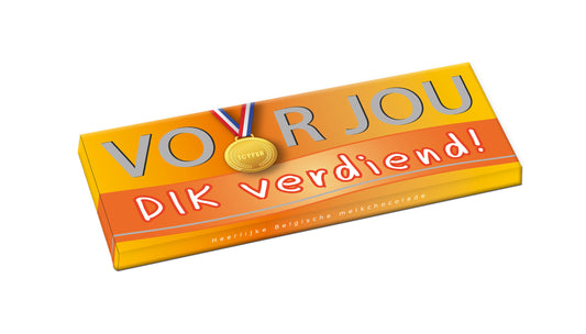 Voor Jou! Wensreep dik verdiend 70 Gram