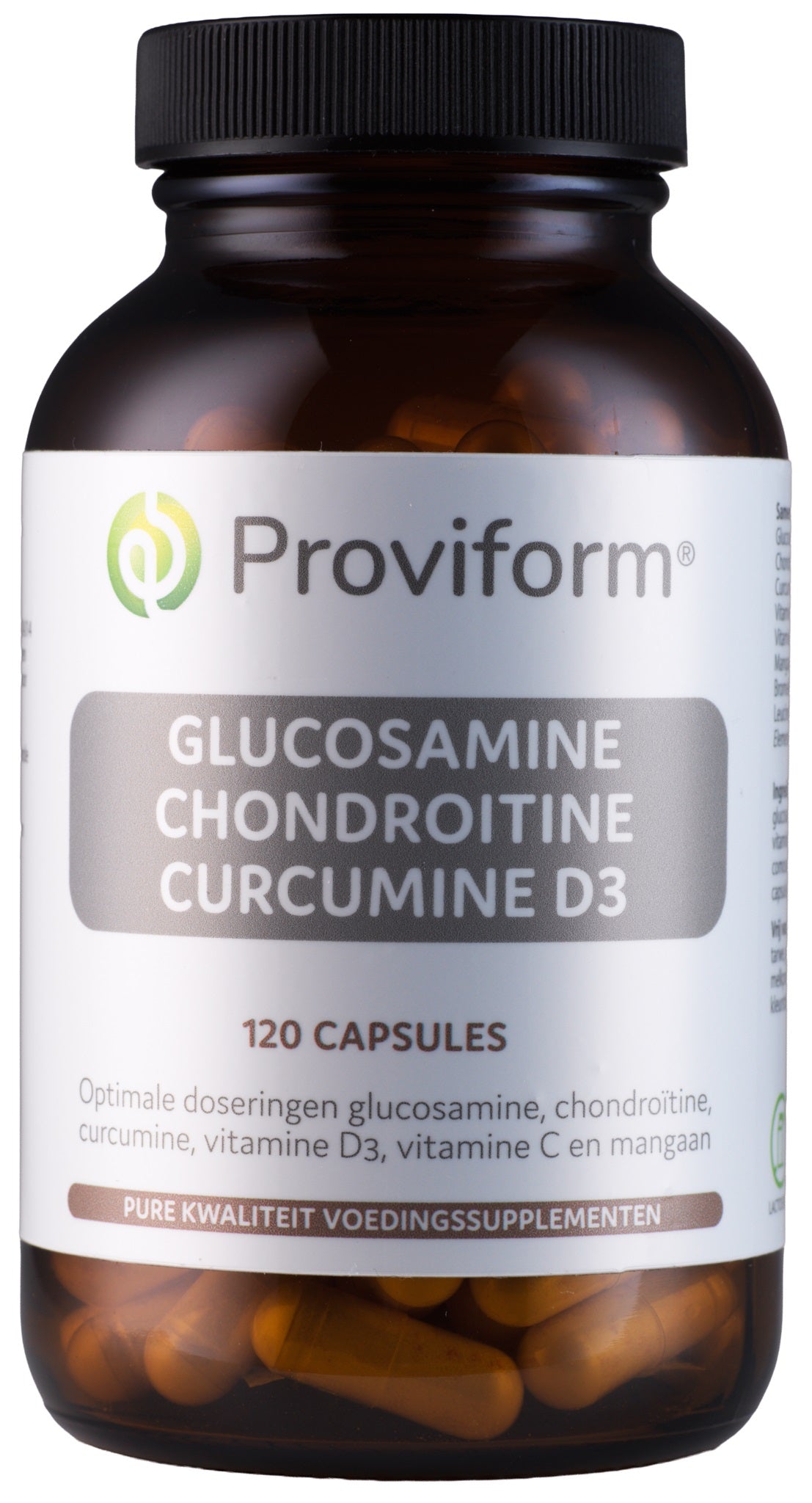 Proviform Glucosamine chondroitine curcuma D3 120.00 Capsules