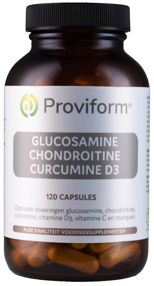 Proviform Glucosamine chondroitine curcuma D3 120.00 Capsules