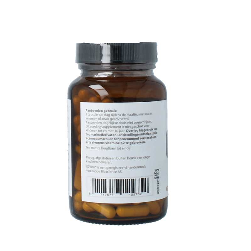 Proviform Vitamine K2 200mcg & D3 75mcg 120 Vegetarische capsules
