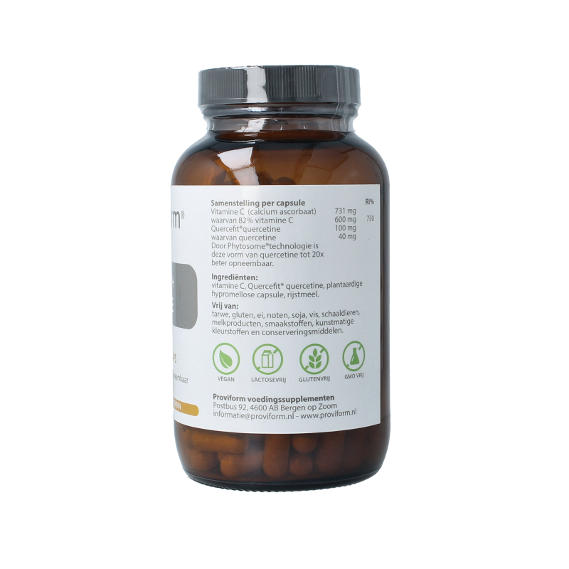 Proviform Vitamine C & quercetine phyto 180 Vegetarische capsules