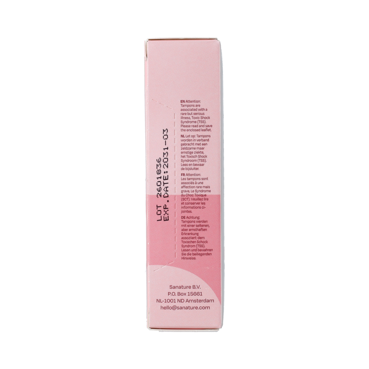 Sanature Tampons normal 16.00 Stuks