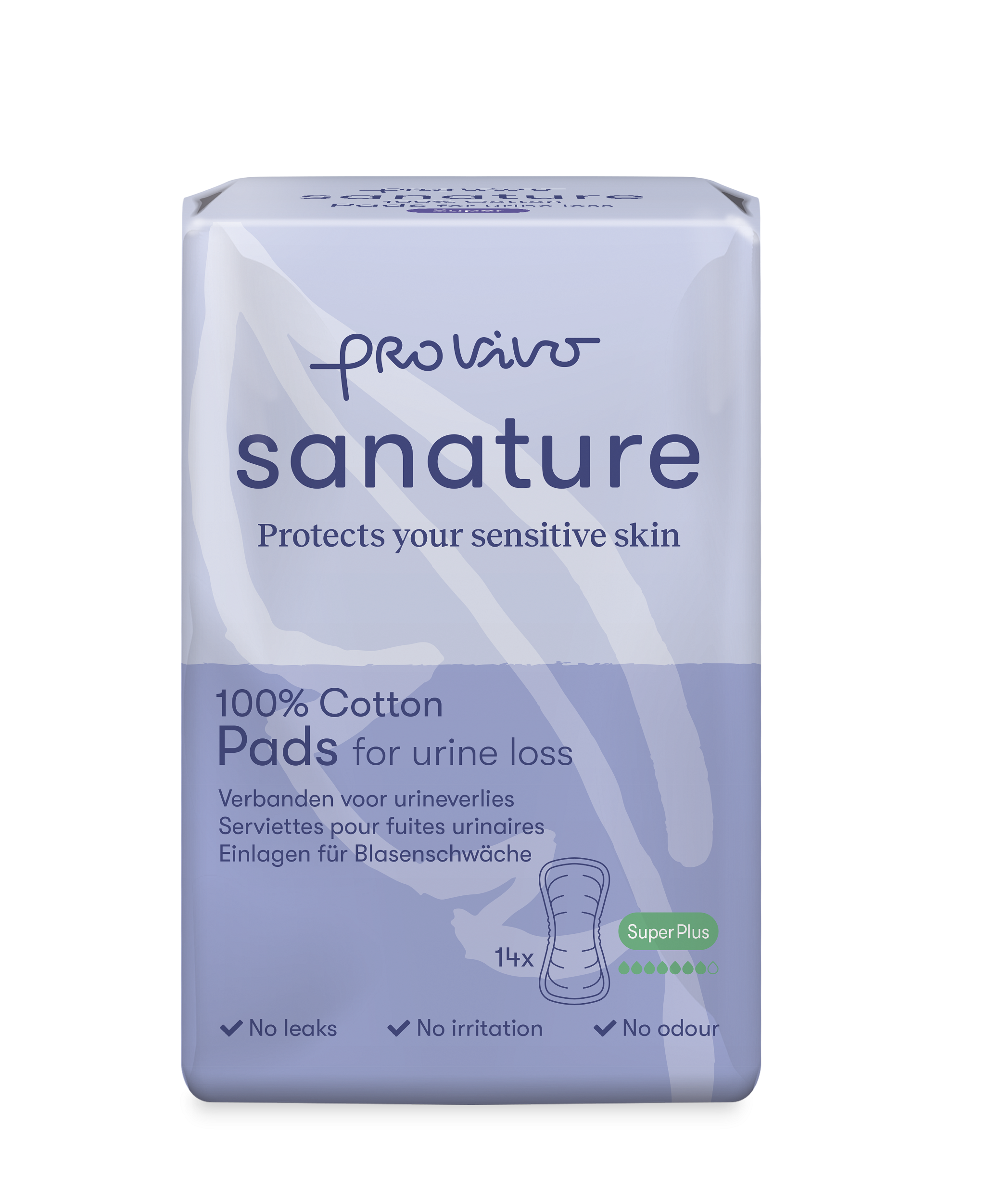 Sanature Pro vivo incontinentieverband super plus  14.00 Stuks