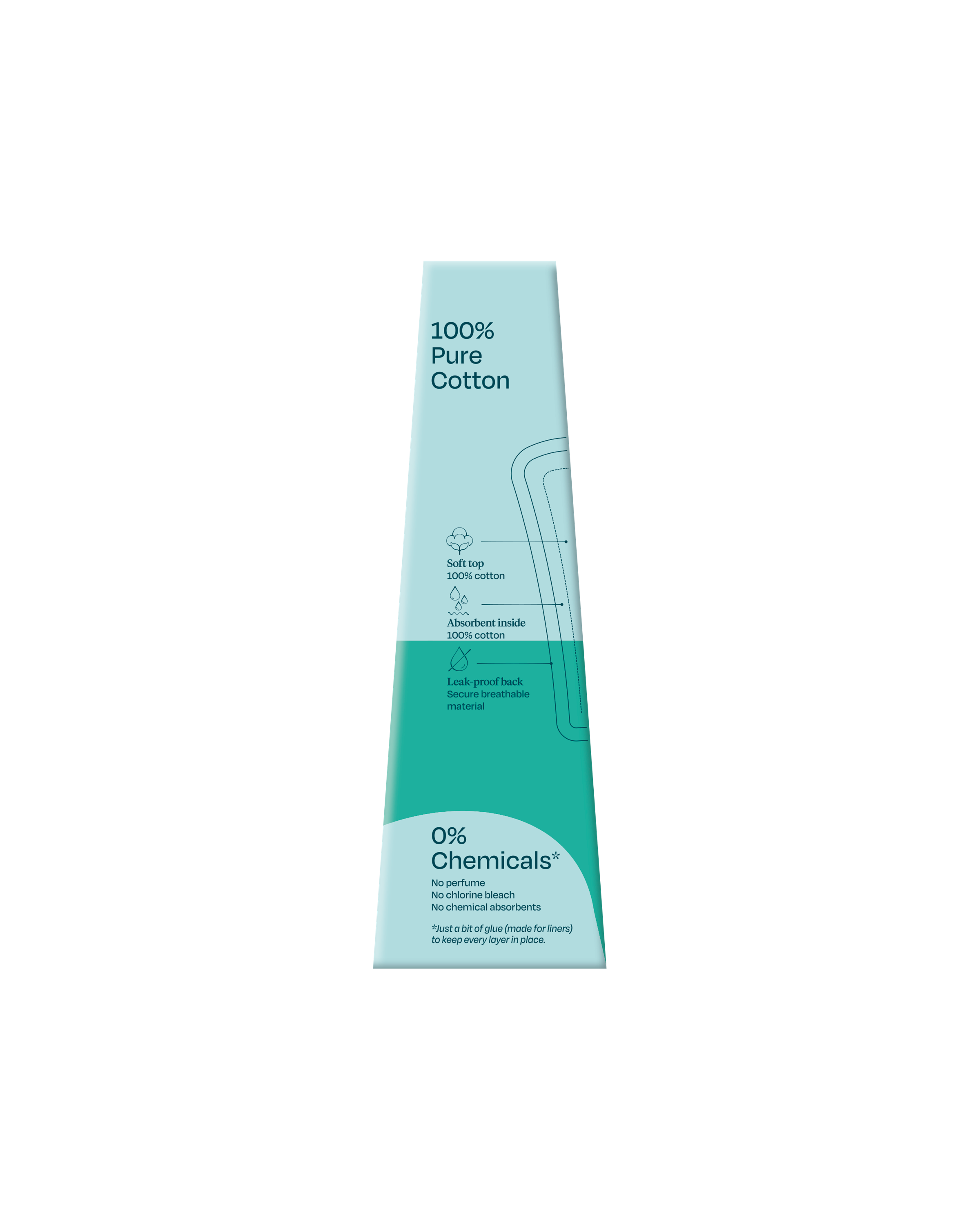 Sanature women’s inlegkruisjes string pack of 24 for feminine hygiene, soft fabric and discreet fit, shown in the image.