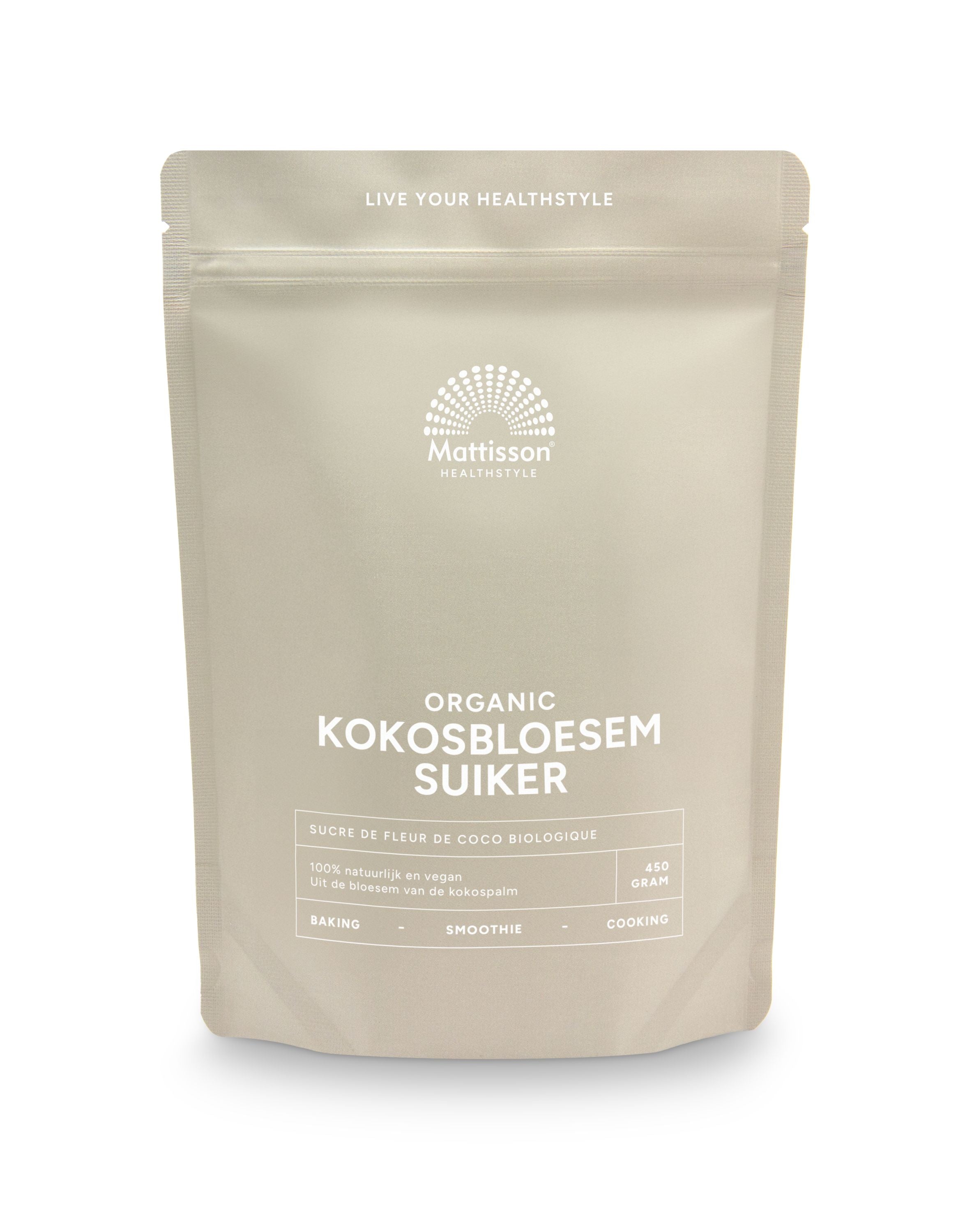 Mattisson Absolute kokosbloesemsuiker bio 450.00 Gram