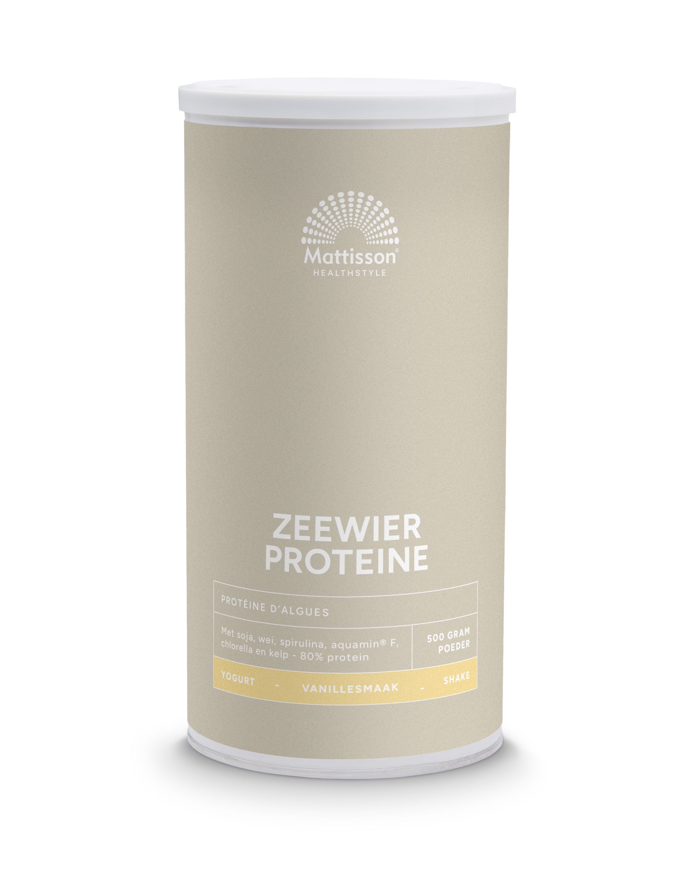 Mattisson Absolute zeewier eiwit vanille 500.00 Gram