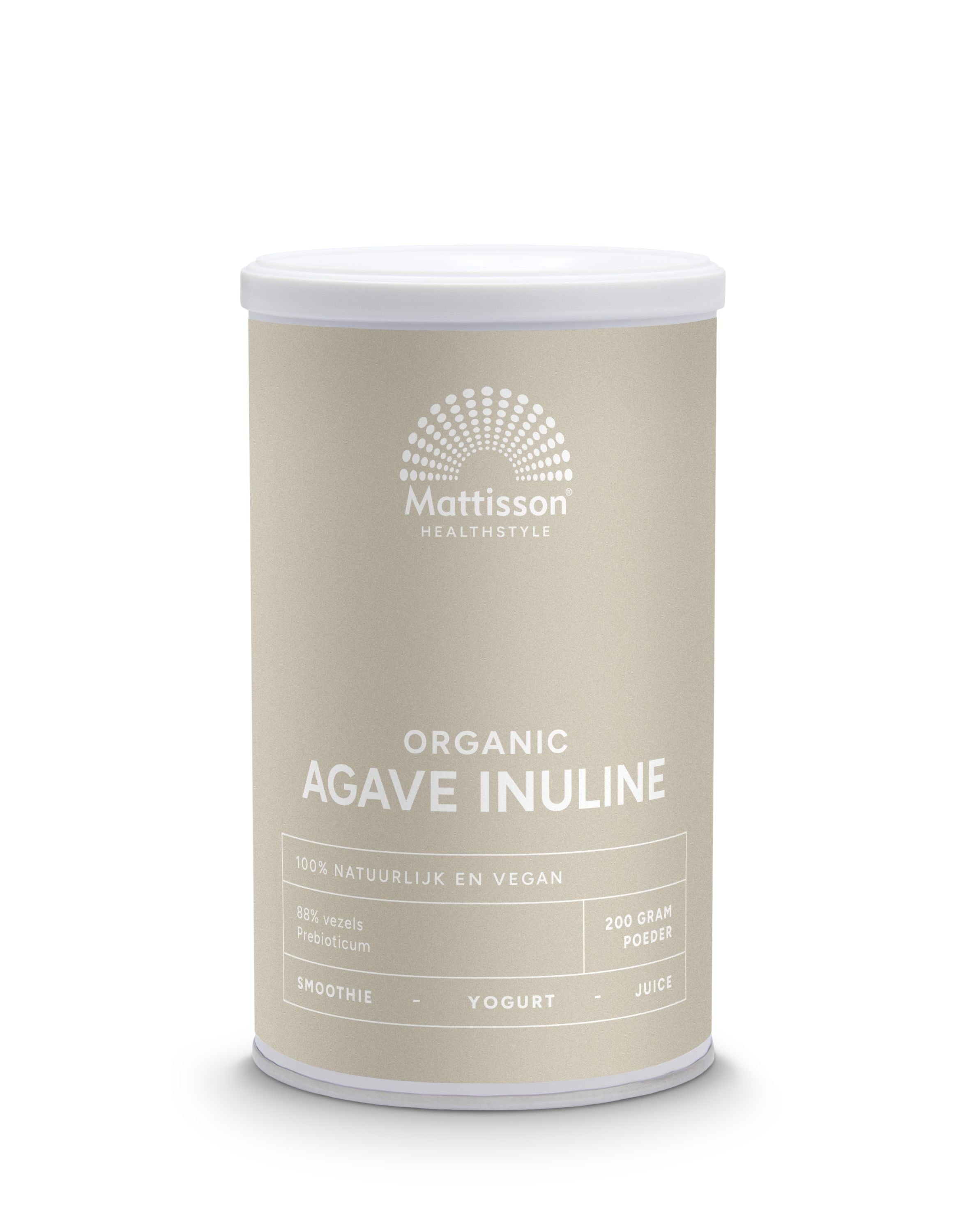 Mattisson Agave inuline bio 200.00 Gram