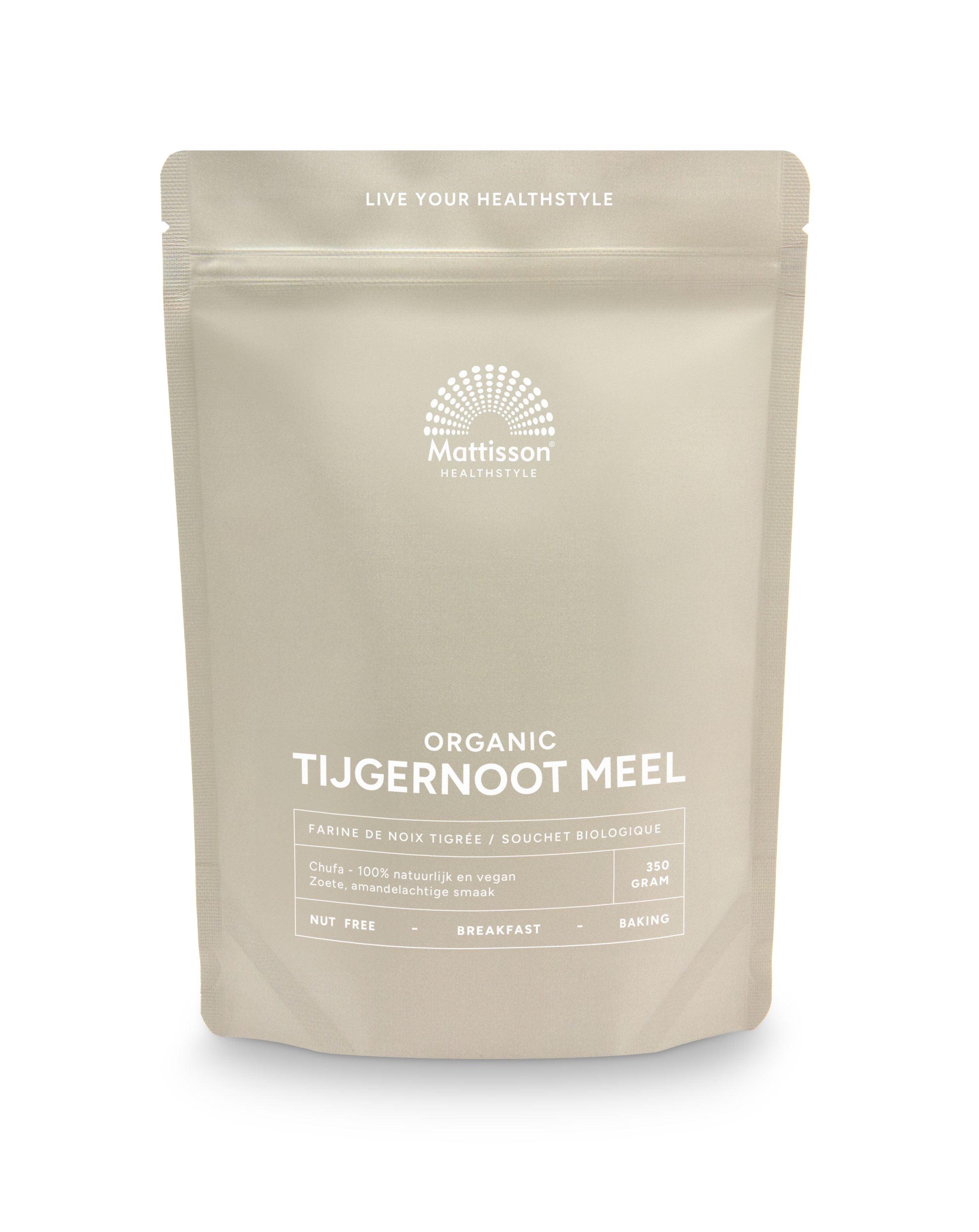 Mattisson Tijgernoot chufa meel bio 350.00 Gram
