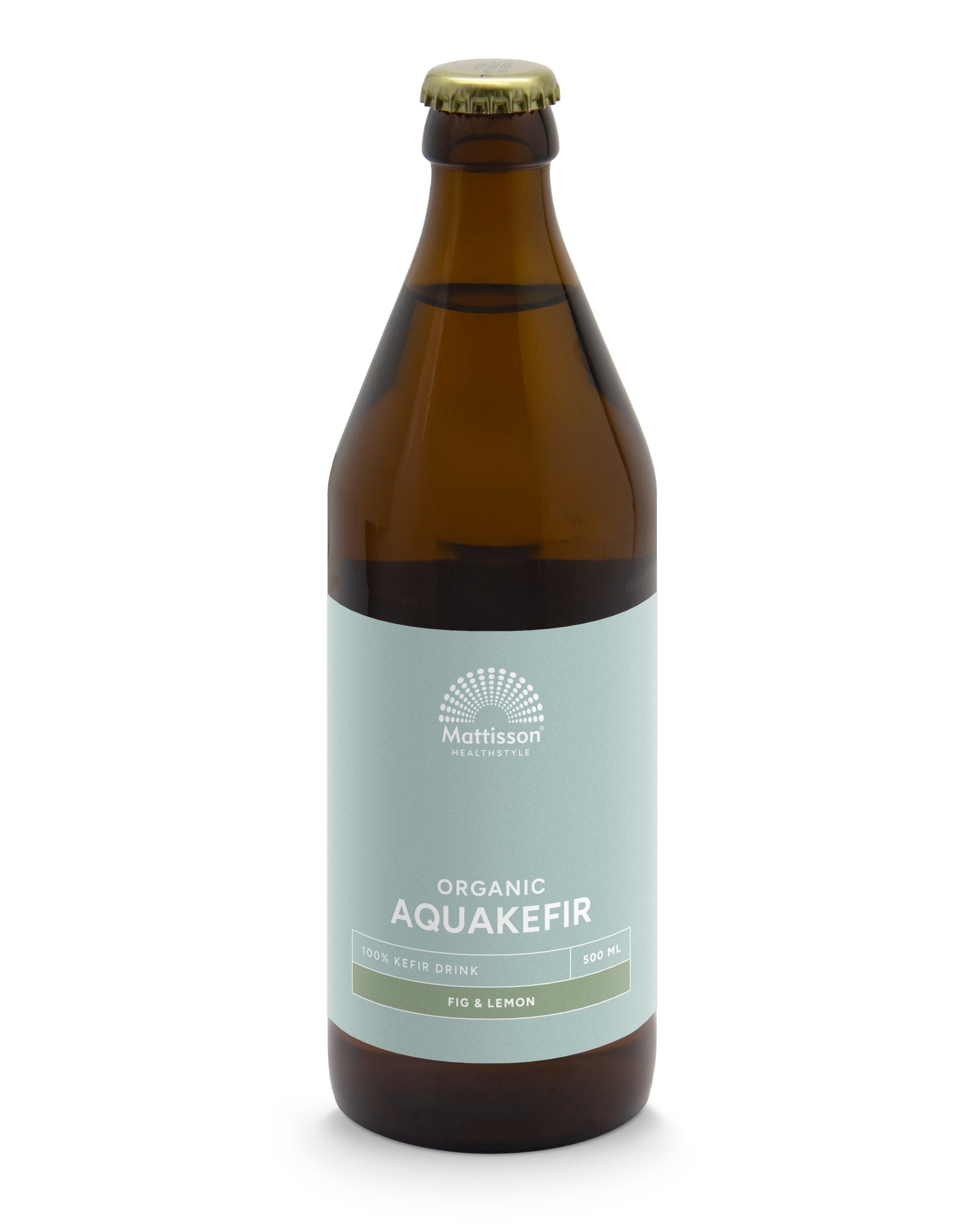 Mattisson Aquakefir fig & lemon waterkefir vijg & limoen bio 500.00 Milliliter