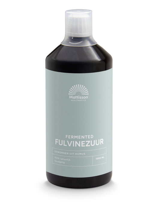 Mattisson Fermented fulvine zuur - fulvic acid 1000 Milliliter