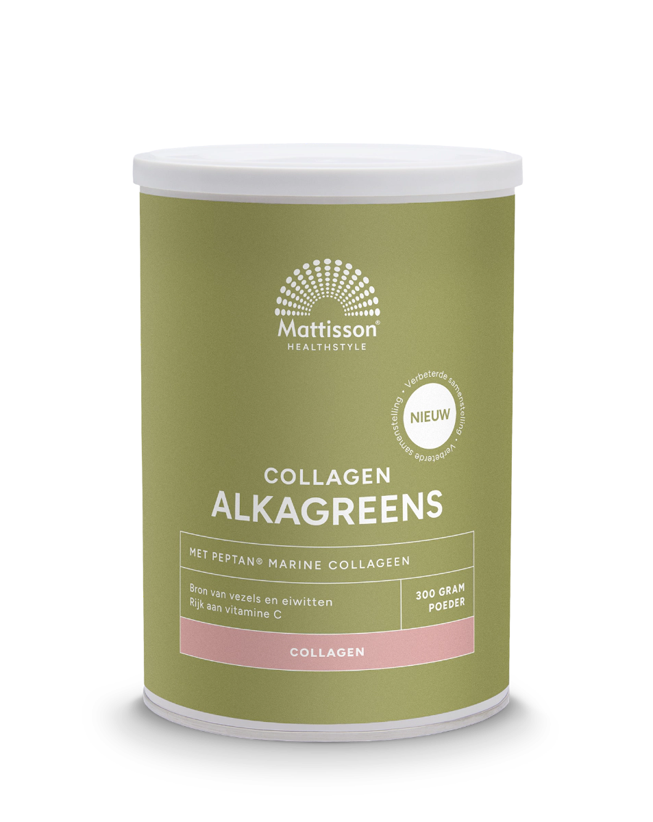 Mattisson AlkaGreens poeder Marine collageen 300.00 Gram