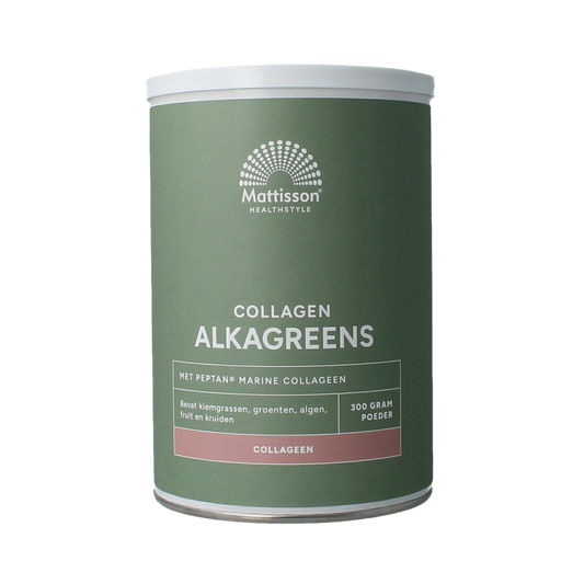 Mattisson Collagen collageen AlkaGreens poeder 300 Gram