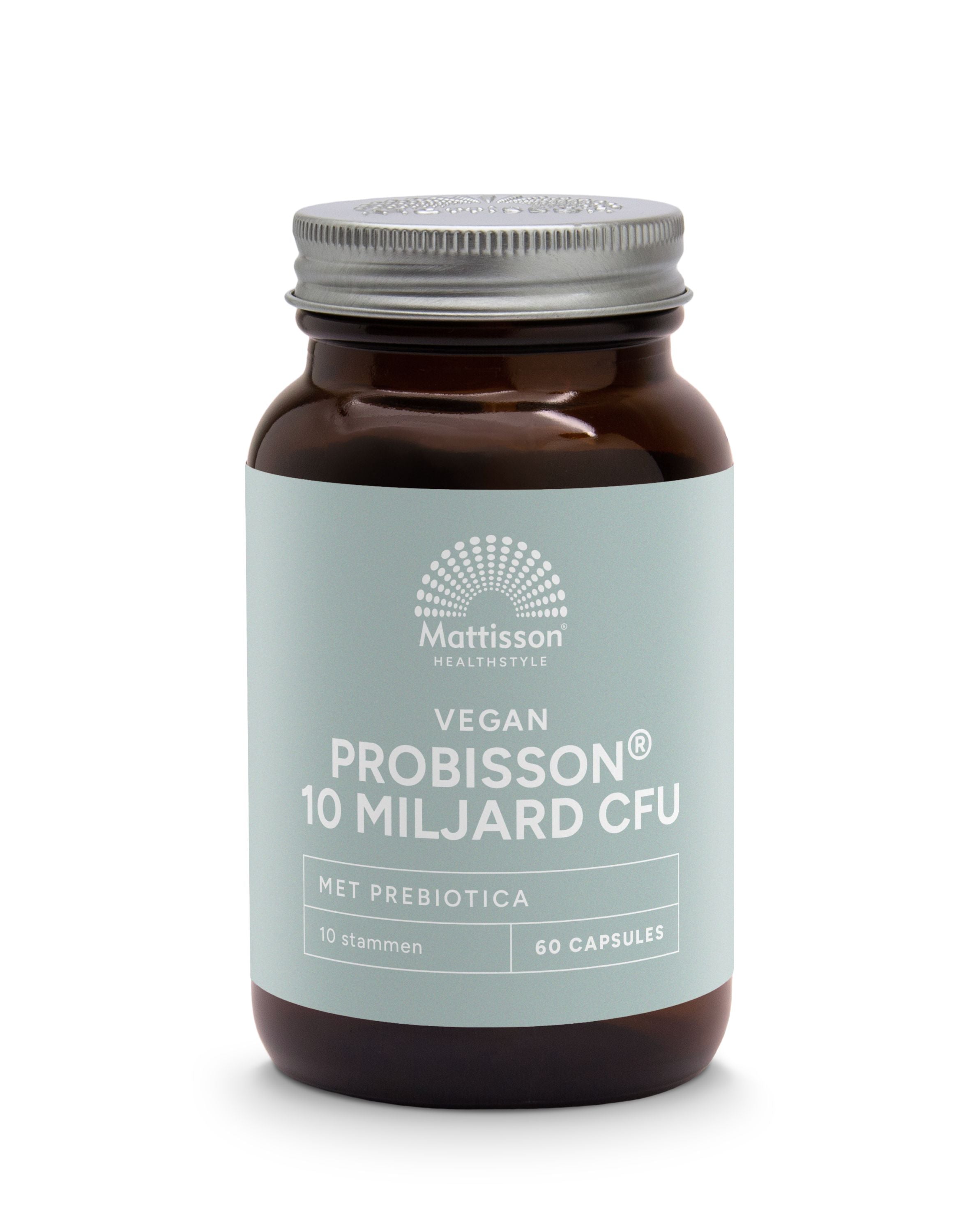 Mattisson Probisson 10 miljard CFU met prebiotica 60.00 Vegetarische capsules
