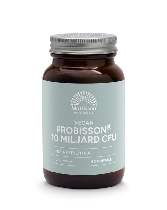 Mattisson Probisson 10 miljard CFU met prebiotica 60.00 Vegetarische capsules