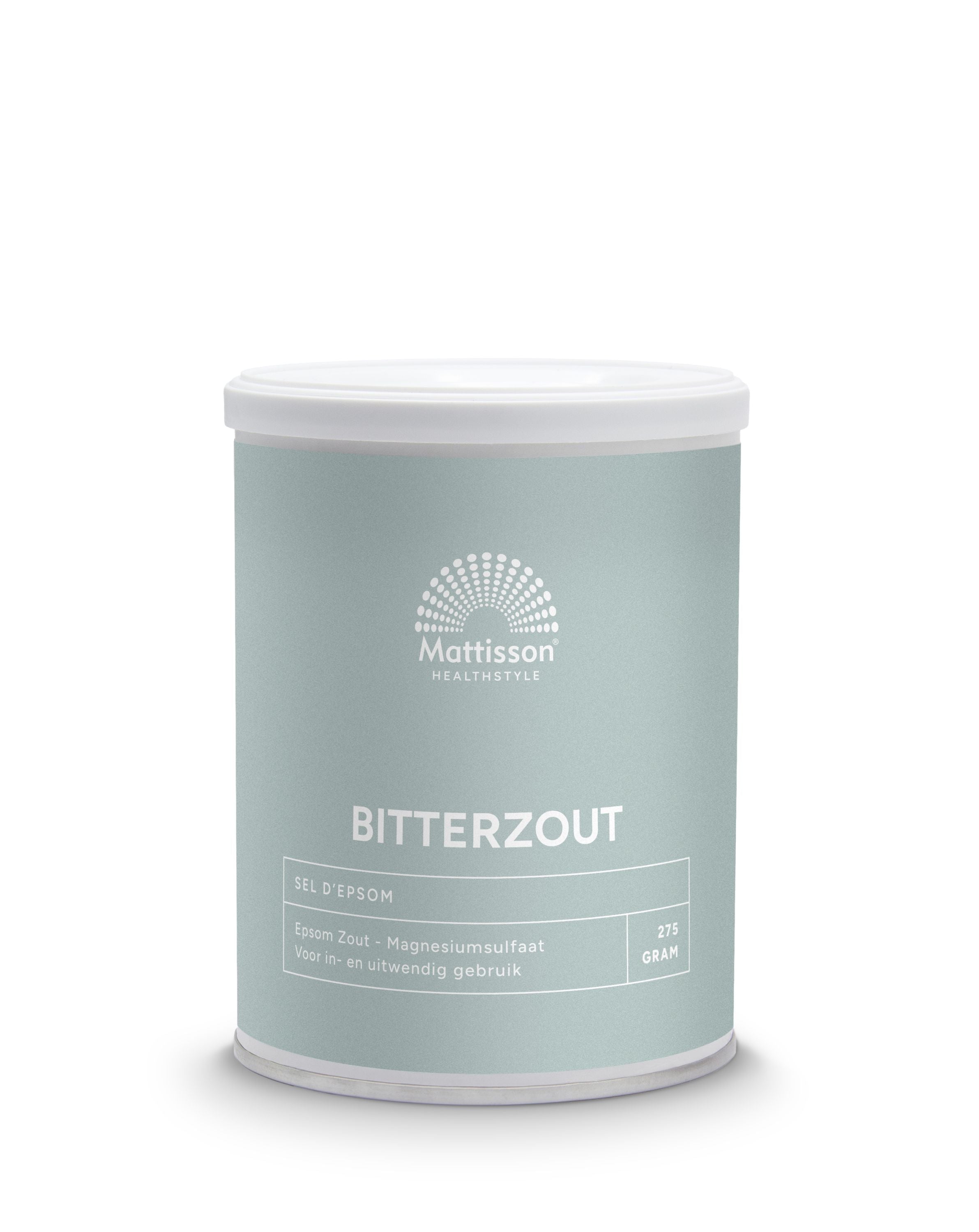 Mattisson Bitterzout epsom zout magnesiumsulfaat 275.00 Gram